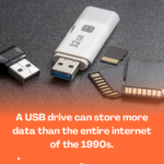 Can a USB drive really store more data than the 1990s internet? Discover the truth behind storage growth and digital evolution.