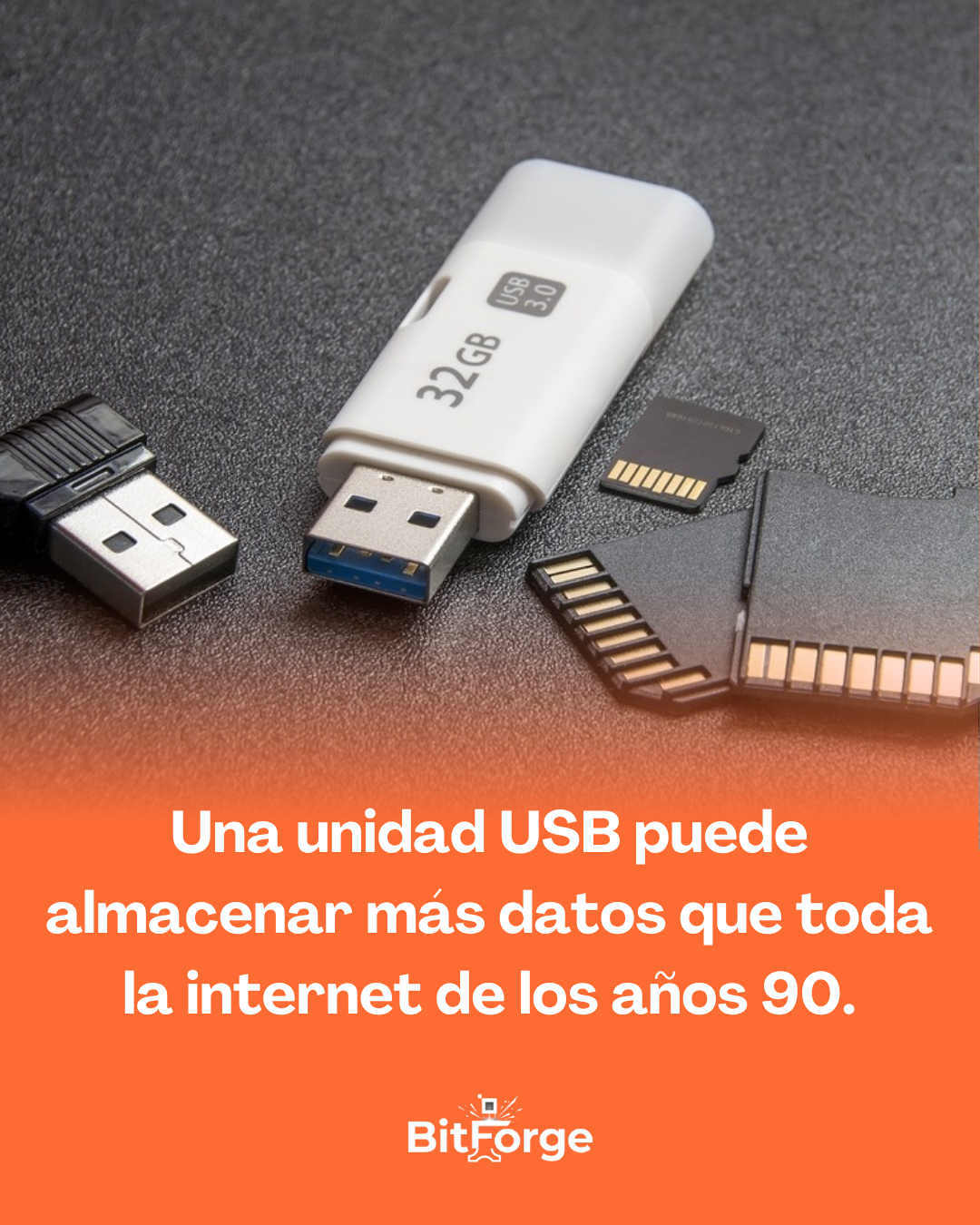 ¿Un USB puede guardar más datos que todo el internet de los años 90? Descubre la verdad detrás de este sorprendente dato.