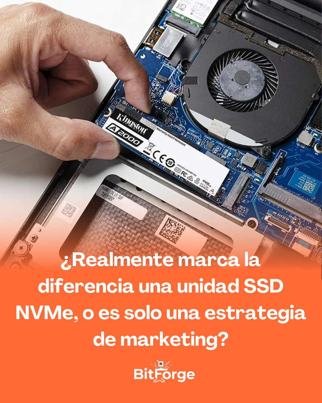 ¿Un SSD NVMe es realmente más rápido o es marketing? Descubre cuándo vale la pena y cuándo no notarás diferencia.